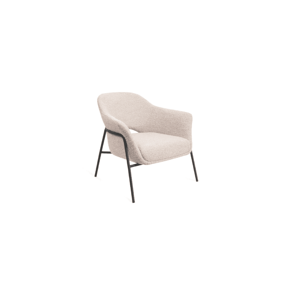 Arteta Steam Bouclé Accent Chair by Tommy Franks