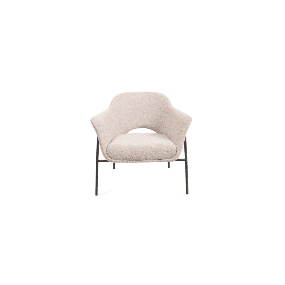 Arteta Steam Bouclé Accent Chair by Tommy Franks