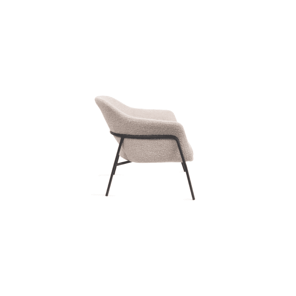 Arteta Steam Bouclé Accent Chair by Tommy Franks