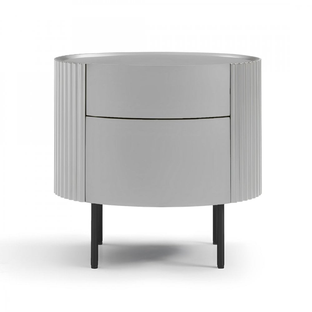 Lantine Light Grey Bedside Table by Tommy Franks