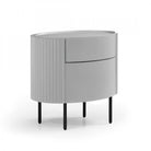 Lantine Light Grey Bedside Table by Tommy Franks