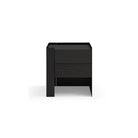 Tunica Pair Of Black Oak Bedside Tables by Tommy Franks