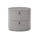 Sims Matte Grey Bedside Table by Tommy Franks
