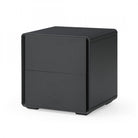 Kota Matte Anthracite Bedside Table by Tommy Franks