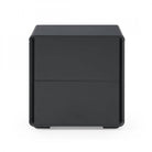 Kota Matte Anthracite Bedside Table by Tommy Franks