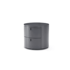 Sims Matte Anthracite Bedside Table by Tommy Franks