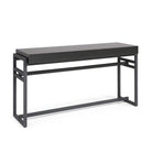 Skaff Black Console Table by Tommy Franks