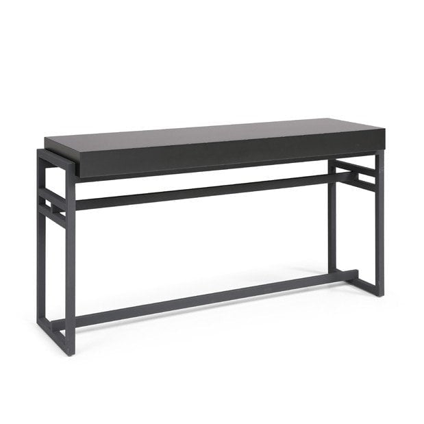 Skaff Black Console Table by Tommy Franks