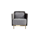 Gemma Grey Lounge Chair by Tommy Franks