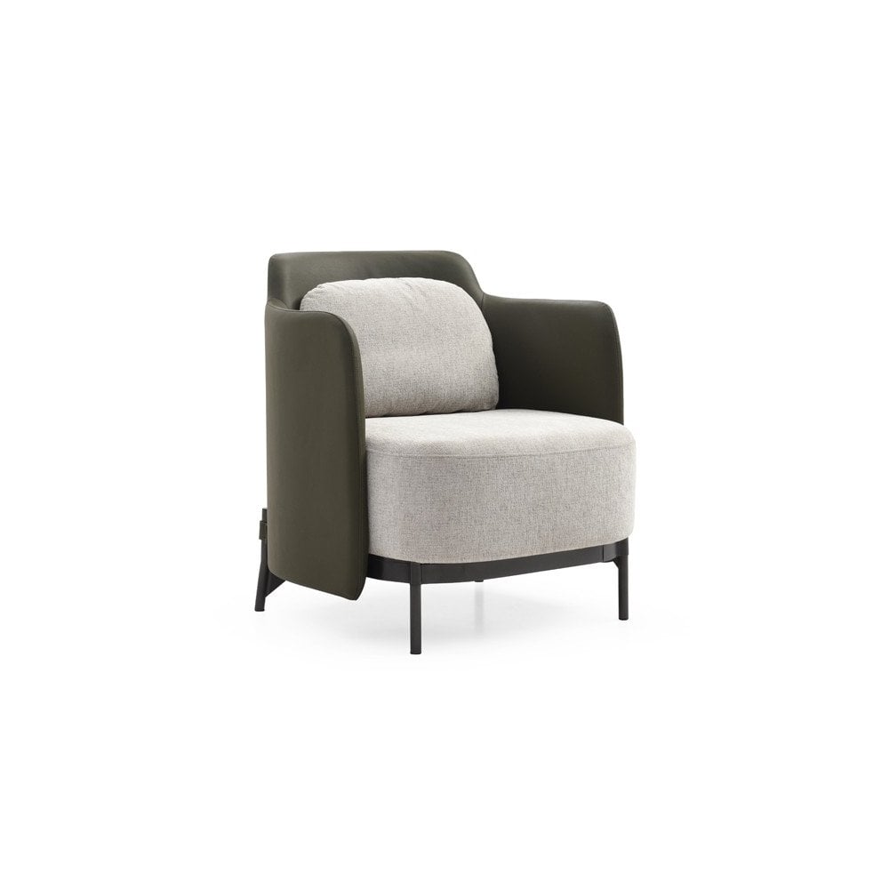 Gemma Olive Lounge Chair by Tommy Franks