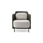 Gemma Olive Lounge Chair by Tommy Franks