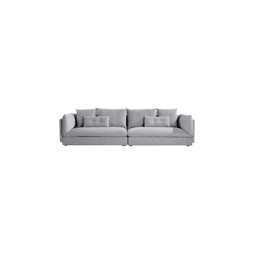 Axis 4-Seater Sofa - Light Grey by Tommy Franks