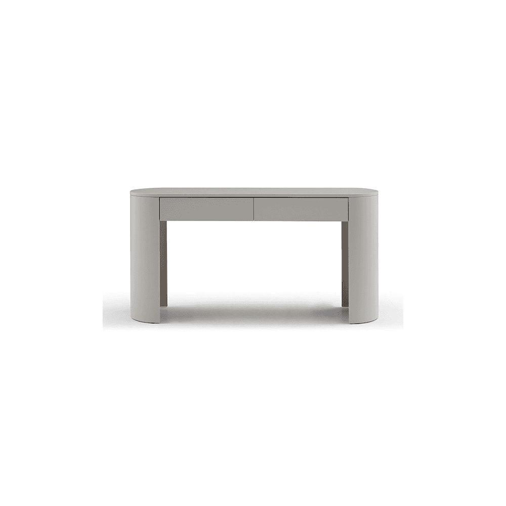 Oakura Matte Beige Console by Tommy Franks