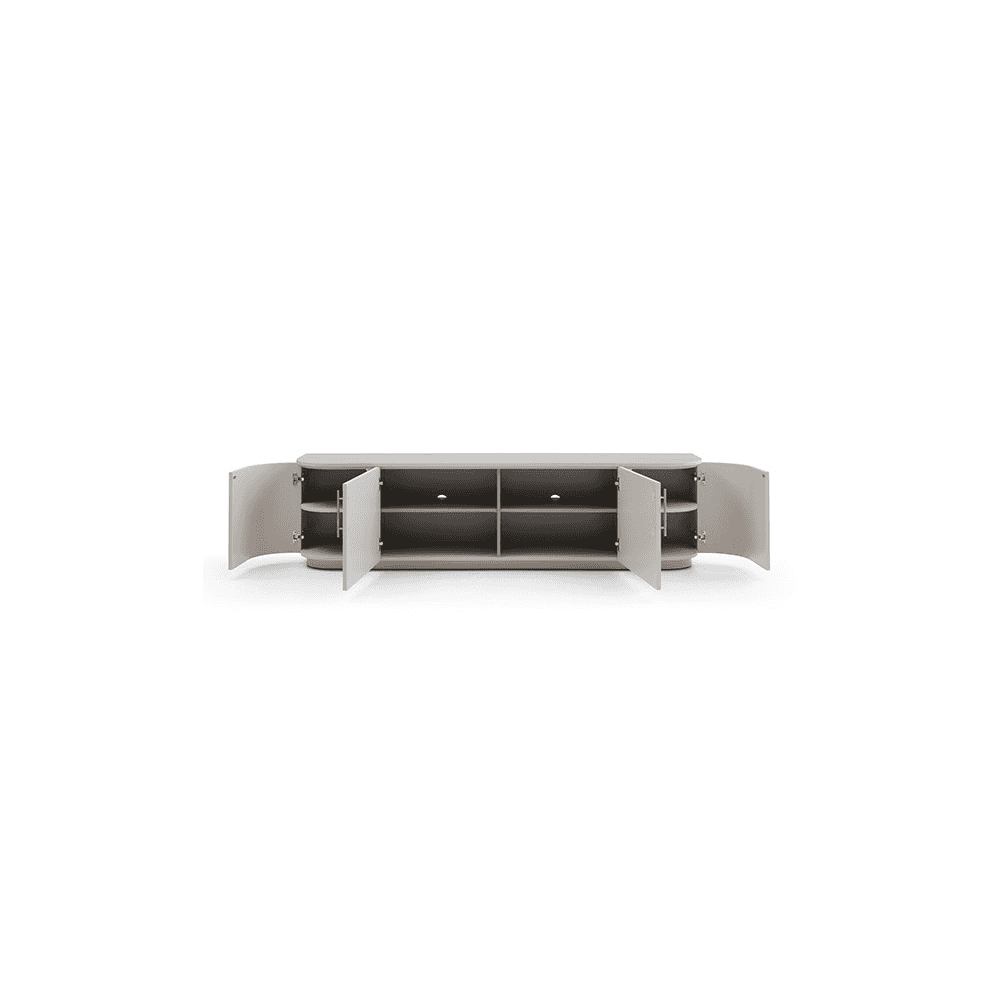 Oakura Matte Beige TV Unit by Tommy Franks