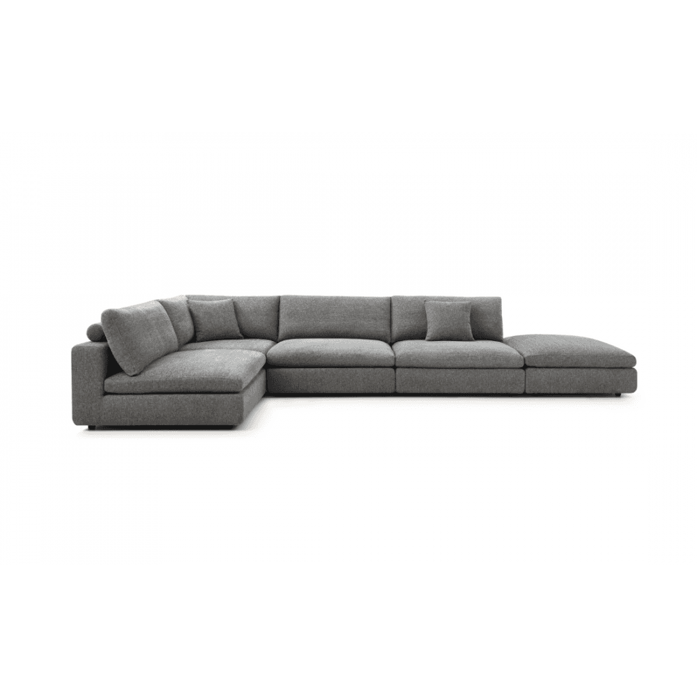 Blanco Charcoal 5 Piece Modular Sofa by Tommy Franks