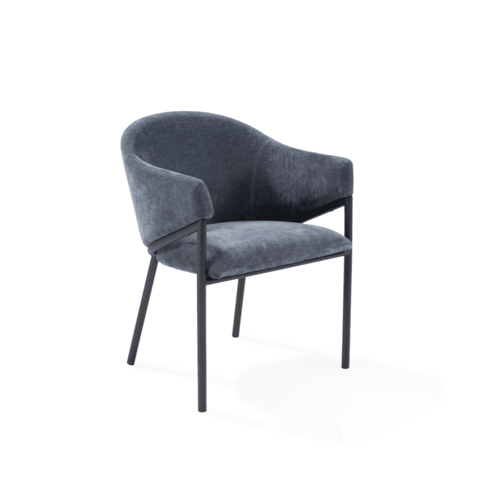 Aidan Navy Armchairs Set of 2 by Tommy Franks