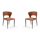 Pari II Tan Dining Chair Set of 2 by Tommy Franks