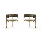 Envie II Giselle Olive Dining Chairs Set of 2 by Tommy Franks