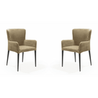 Varsi Olive Set of 2 Dining Chairs by Tommy Franks