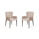 Varsi Steam Bouclé Dining Chair Set of 2 by Tommy Franks