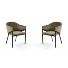 Aidan Olive Set of 2 Armchairs by Tommy Franks