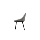 Scande Grey Fabric Dining Chairs Set of 2 by Tommy Franks