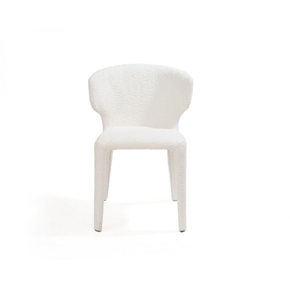 Vela Polar Bouclé Dining Chair by Tommy Franks
