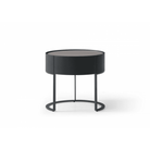 Verge Grey Wash Oak Bedside Table by Tommy Franks