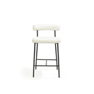 Alita Polar Bouclé Bar Stool by Tommy Franks