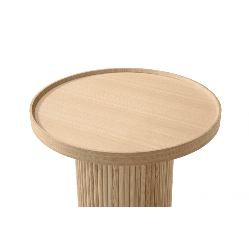 Lincoln Ash Oak Side Table by Tommy Franks