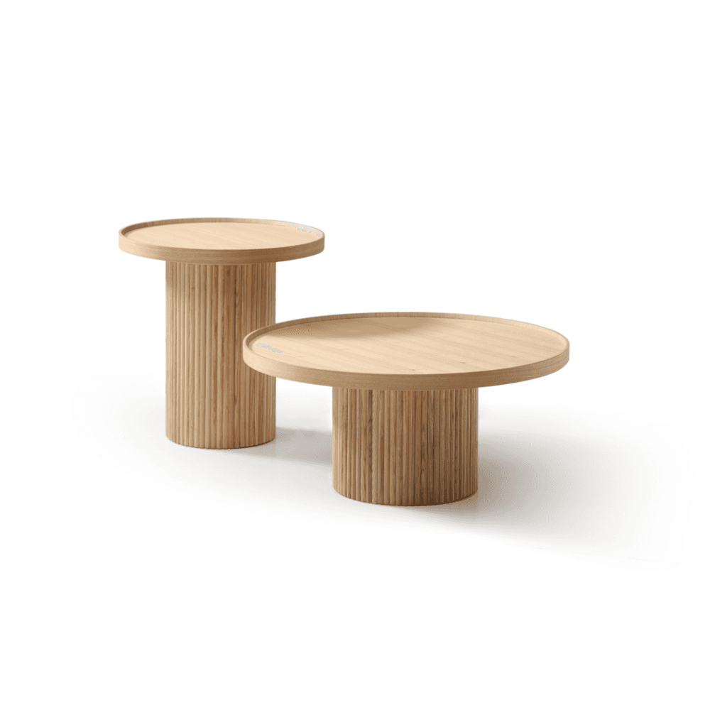 Lincoln Ash Oak Side Table by Tommy Franks