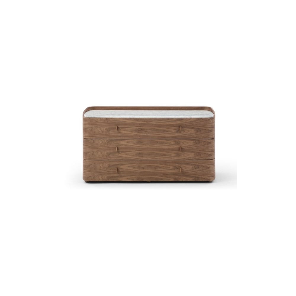 Vertu Walnut Chest of Drawers by Tommy Franks