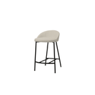 Tux Polar Bouclé Counter Stool by Tommy Franks