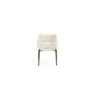 Dream White Bouclé Dining Chair by Tommy Franks