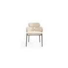 Dream Taupe Bouclé Dining Chair by Tommy Franks