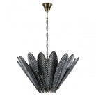 Feme Chandelier Iron & Glass by Richmond Interiors