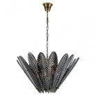 Feme Chandelier Iron & Glass by Richmond Interiors