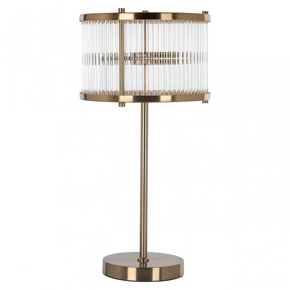 Loiza Brushed Gold Table Lamp by Richmond Interiors