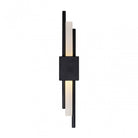 Mylas Black LED Wall Light with White Shade by Richmond Interiors