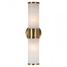 Charlize Gold Wall Light with Faux Marble Shade by Richmond Interiors