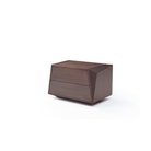 Madon Walnut Wide Bedside Table by Tommy Franks