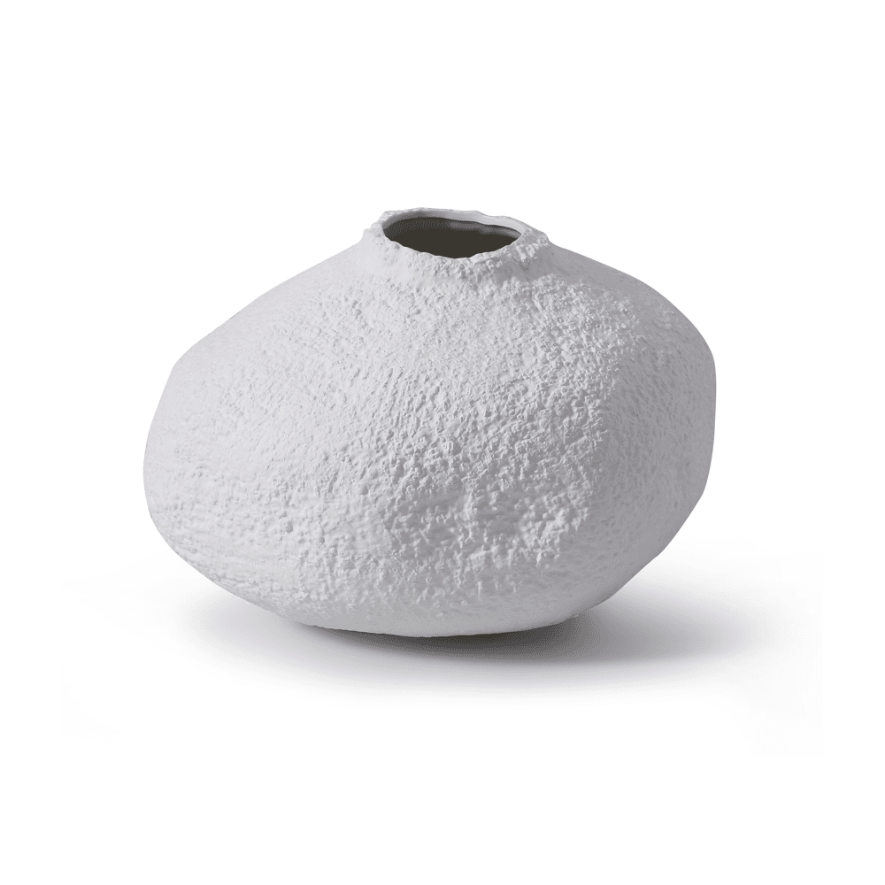Hedron III Ceramic Pot by Tommy Franks