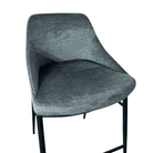 Vai Bella Velour Pacific Barstool by Tommy Franks