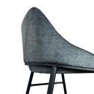 Vai Bella Velour Pacific Barstool by Tommy Franks