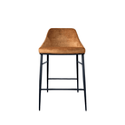 Vai Bella Velour Amber Barstool by Tommy Franks