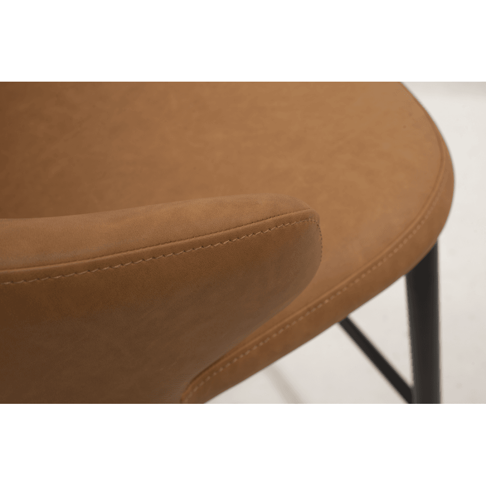 Bellroy Vintage Eco Pelle Honey Barstool by Tommy Franks