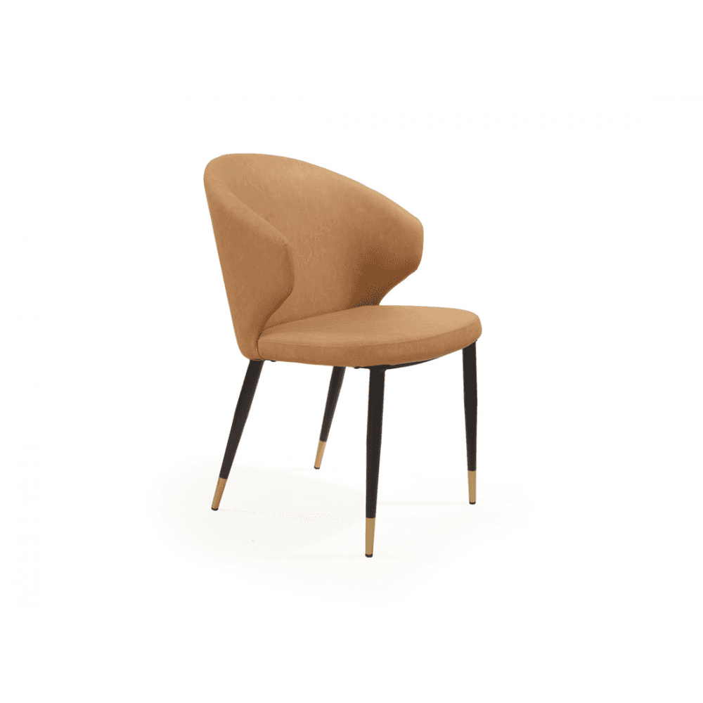 Bellroy Vintage Eco Pelle Honey Dining Chair by Tommy Franks