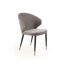 Bellroy Giselle Charcoal Dining Chair by Tommy Franks