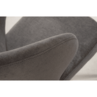 Bellroy Giselle Charcoal Dining Chair by Tommy Franks