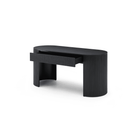 Lantine Black Oak Desk by Tommy Franks